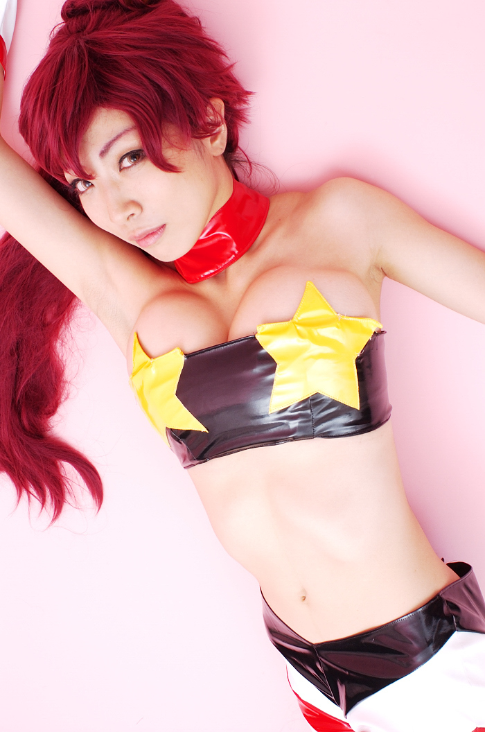 [Cosplay]  Tengen Toppa Gurren Lagann - Big Tits Yoko